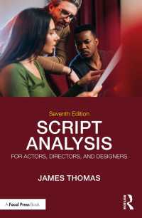 Script Analysis for Actors, Directors, and Designers（7 NED）