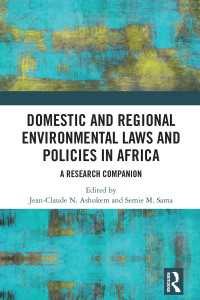 Domestic and Regional Environmental Laws and Policies in Africa : A Research Companion