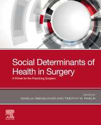 Social Determinants of Health in Surgery - E-BOOK : A Primer for the Practicing Surgeon
