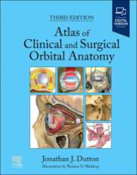 眼窩の臨床外科解剖アトラス（第３版）<br>Atlas of Clinical and Surgical Orbital Anatomy（3）