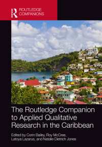 ラウトレッジ版　カリブ諸島における応用質的研究必携<br>The Routledge Companion to Applied Qualitative Research in the Caribbean