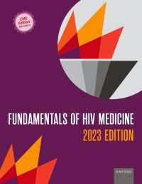 HIV医学の基礎2023年版（CME版・テキスト）<br>Fundamentals of HIV Medicine 2023 : CME Edition