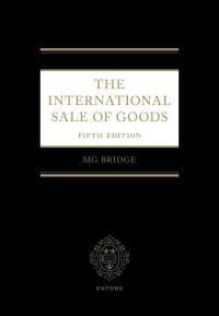 国際動産売買（第５版）<br>The International Sale of Goods 5e（5）