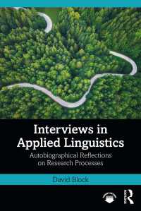 Interviews in Applied Linguistics : Autobiographical Reflections on Research Processes