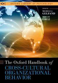 オックスフォード版　異文化間組織行動ハンドブック<br>The Oxford Handbook of Cross-Cultural Organizational Behavior