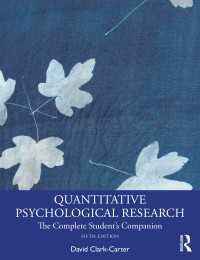 Quantitative Psychological Research : The Complete Student's Companion（5）