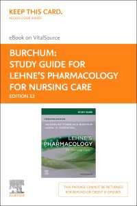 Study Guide for Lehne's Pharmacology for Nursing Care - E-Book（12）