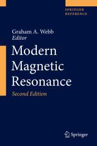 最新磁気共鳴レファレンス（第２版・全３巻）<br>Modern Magnetic Resonance〈Second Edition 2018〉（2）
