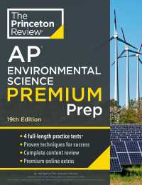 Princeton Review AP Environmental Science Premium Prep, 19th Edition : 4 Practice Tests + Digital Practice Online + Content Review