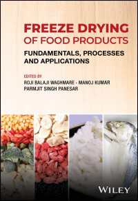 Freeze Drying of Food Products : Fundamentals, Processes and Applications