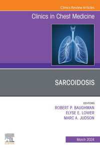 Sarcoidosis, An Issue of Clinics in Chest Medicine, E-Book : Sarcoidosis, An Issue of Clinics in Chest Medicine, E-Book