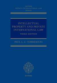 知的所有権と国際私法（第３版）<br>Intellectual Property and Private International Law（3）