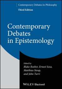認識論の今日的議論（第３版）<br>Contemporary Debates in Epistemology（3）