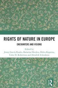 欧州における自然権<br>Rights of Nature in Europe : Encounters and Visions
