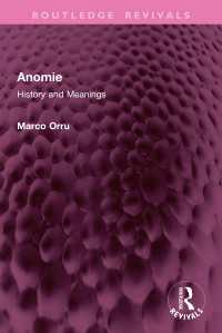 Anomie : History and Meanings