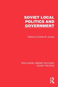 Soviet Local Politics and Government