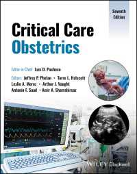 産科集中治療（第７版）<br>Critical Care Obstetrics（7）