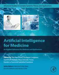 医療のための人工知能：研究法と応用のための応用レファレンス<br>Artificial Intelligence for Medicine : An Applied Reference for Methods and Applications