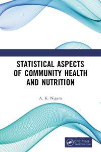 Statistical Aspects of Community Health and Nutrition