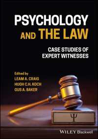 Psychology and the Law : Case Studies of Expert Witnesses
