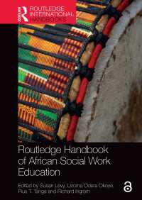 ラウトレッジ版　 アフリカのソーシャルワーク教育ハンドブック<br>Routledge Handbook of African Social Work Education