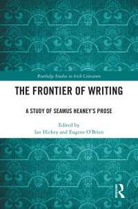 The Frontier of Writing : A Study of Seamus Heaney’s Prose
