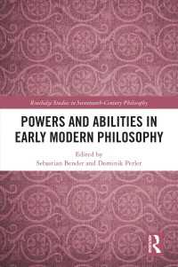 Powers and Abilities in Early Modern Philosophy
