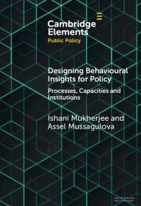 Designing Behavioural Insights for Policy : Processes, Capacities & Institutions