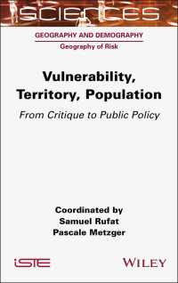 Vulnerability, Territory, Population : From Critique to Public Policy
