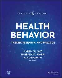 保健行動：理論・研究・実践（第６版）<br>Health Behavior : Theory, Research, and Practice（6）