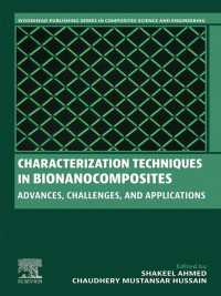 Characterization Techniques in Bionanocomposites : Advances, Challenges, and Applications