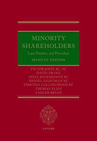 Minority Shareholders : Law, Practice, and Procedure（7）