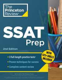 Princeton Review SSAT Prep, 2nd Edition : 3 Practice Tests + Review & Techniques + Drills