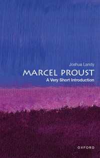VSIプルースト<br>Marcel Proust : A Very Short Introduction
