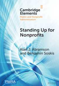 Standing Up for Nonprofits : Advocacy on Federal, Sector-wide Issues