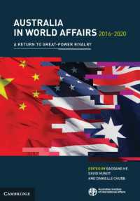 Australia in World Affairs 2016–2020: Volume 13 : A Return to Great-Power Rivalry
