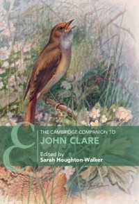 ケンブリッジ版　ジョン・クレア必携<br>The Cambridge Companion to John Clare