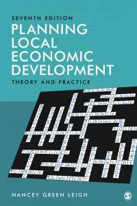 Planning Local Economic Development : Theory and Practice（Seventh Edition）