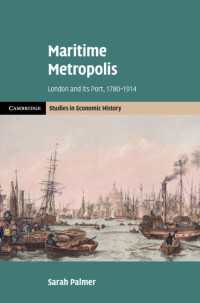 Maritime Metropolis : London and its Port, 1780–1914
