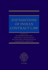 Foundations of Indian Contract Law