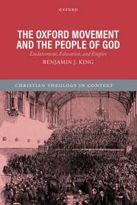 The Oxford Movement and the People of God : Enslavement, Education, and Empire