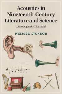 Acoustics in Nineteenth-Century Literature and Science : Listening at the Threshold