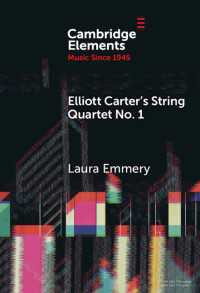 Elliott Carter's String Quartet No. 1 : Myths, Narratives, and Cold War Cultural Diplomacy