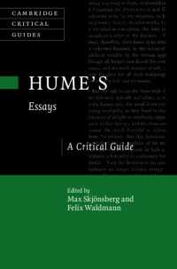 ヒューム小論集批評ガイド<br>Hume's Essays : A Critical Guide