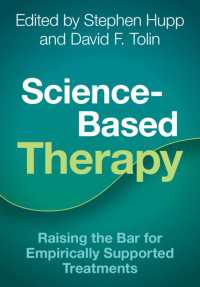 Science-Based Therapy : Raising the Bar for Empirically Supported Treatments