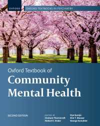 Oxford Textbook of Community Mental Health 2e（2）
