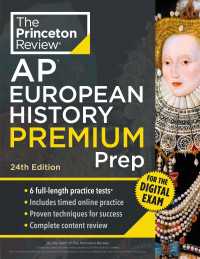 Princeton Review AP European History Premium Prep, 24th Edition : 6 Practice Tests + Digital Practice Online + Content Review