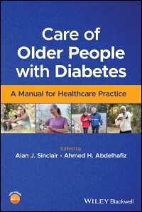 高齢糖尿病患者のケア<br>Care of Older People with Diabetes : A Manual for Healthcare Practice