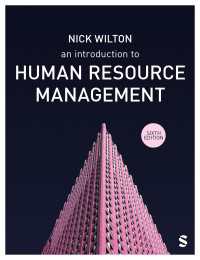 人的資源管理入門（第６版）<br>An Introduction to Human Resource Management（Sixth Edition）