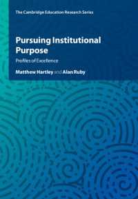 Pursuing Institutional Purpose : Profiles of Excellence